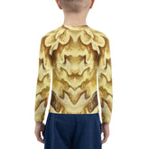 Child Wearing CB6-06 Rash Guard Enjoying Beach Play